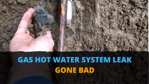 Gas Hot Water System Leak